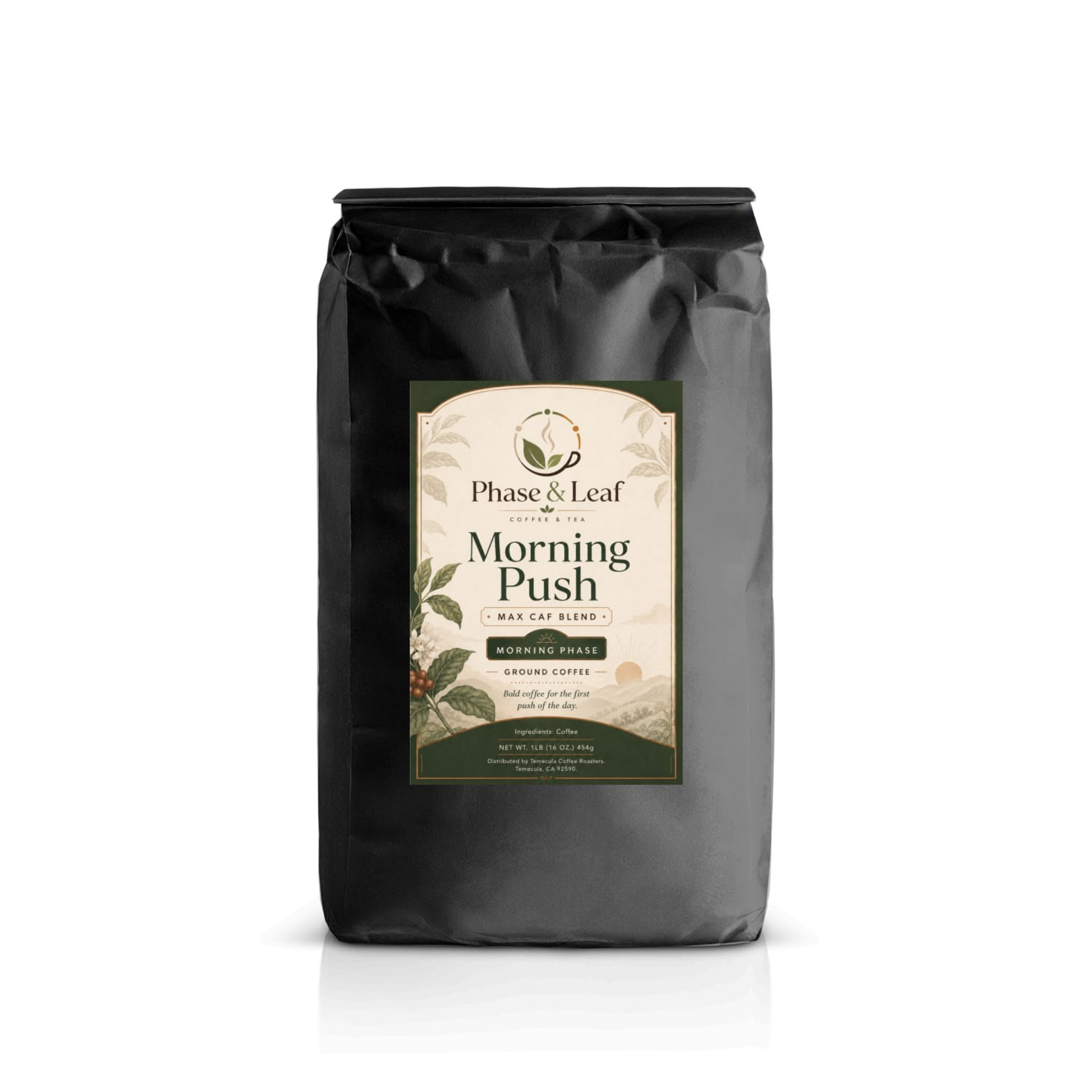 Morning Push Coffee bag for the morning phase